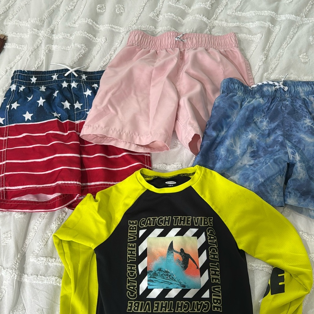 4 piece misch swim boys 6/8
